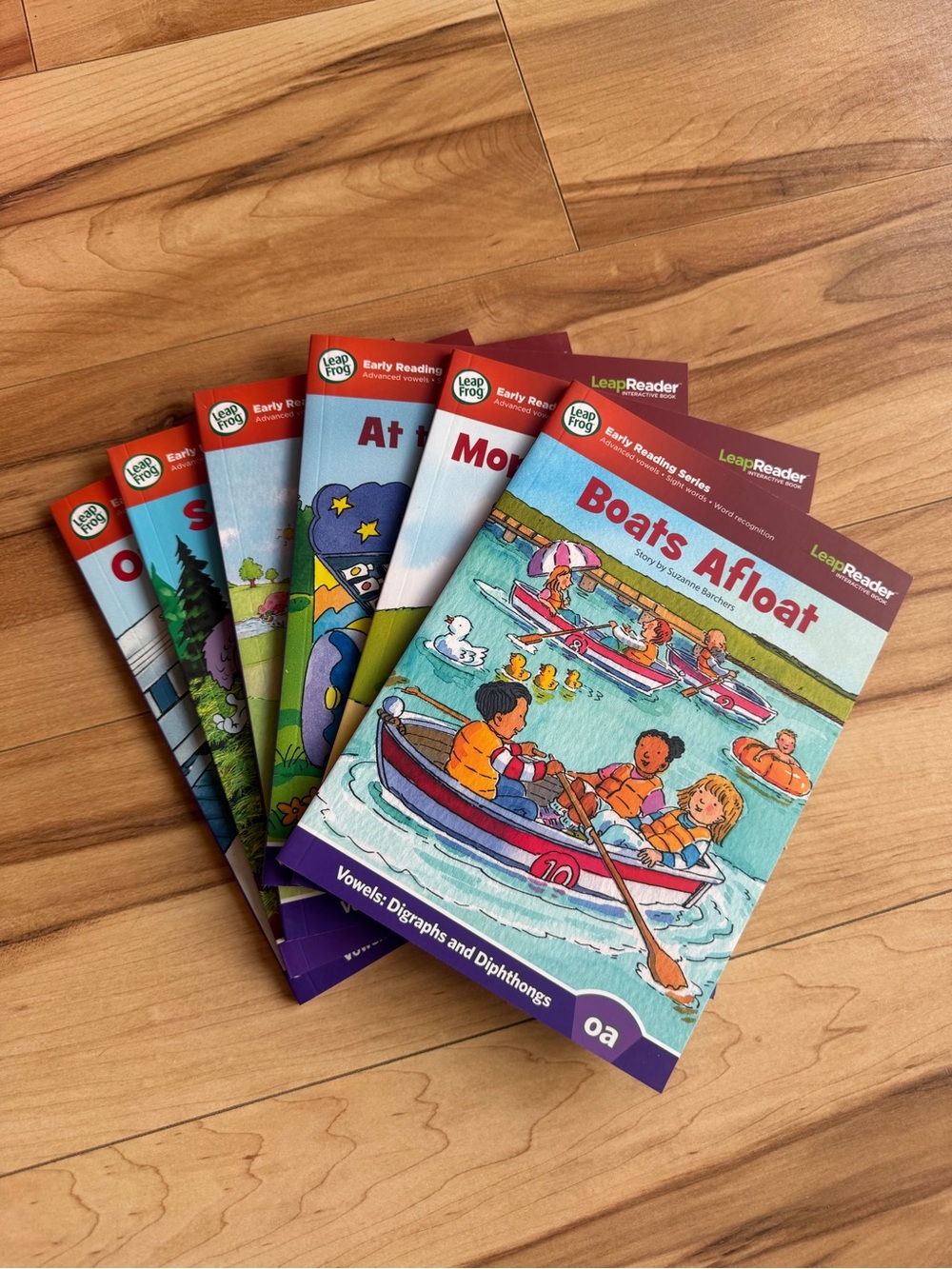 New Leapfrog Early Reading Series - purple vowel series